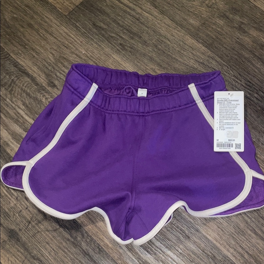 NWT Lululemon Athletica College Purple Oversized 3 Piece Set in size M - Picture 5 of 10